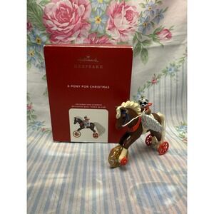 Hallmark Keepsake 2020 A Pony for Christmas Ornament w/ Box 23rd in Series